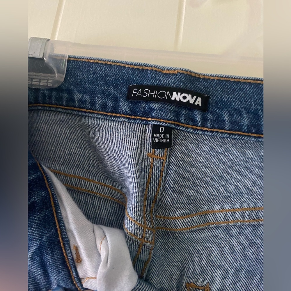 High rise mom skinny Jean
